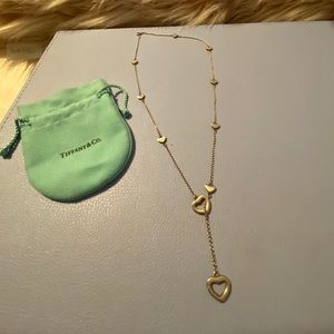 Tiffany and Co. Heart toggle necklace